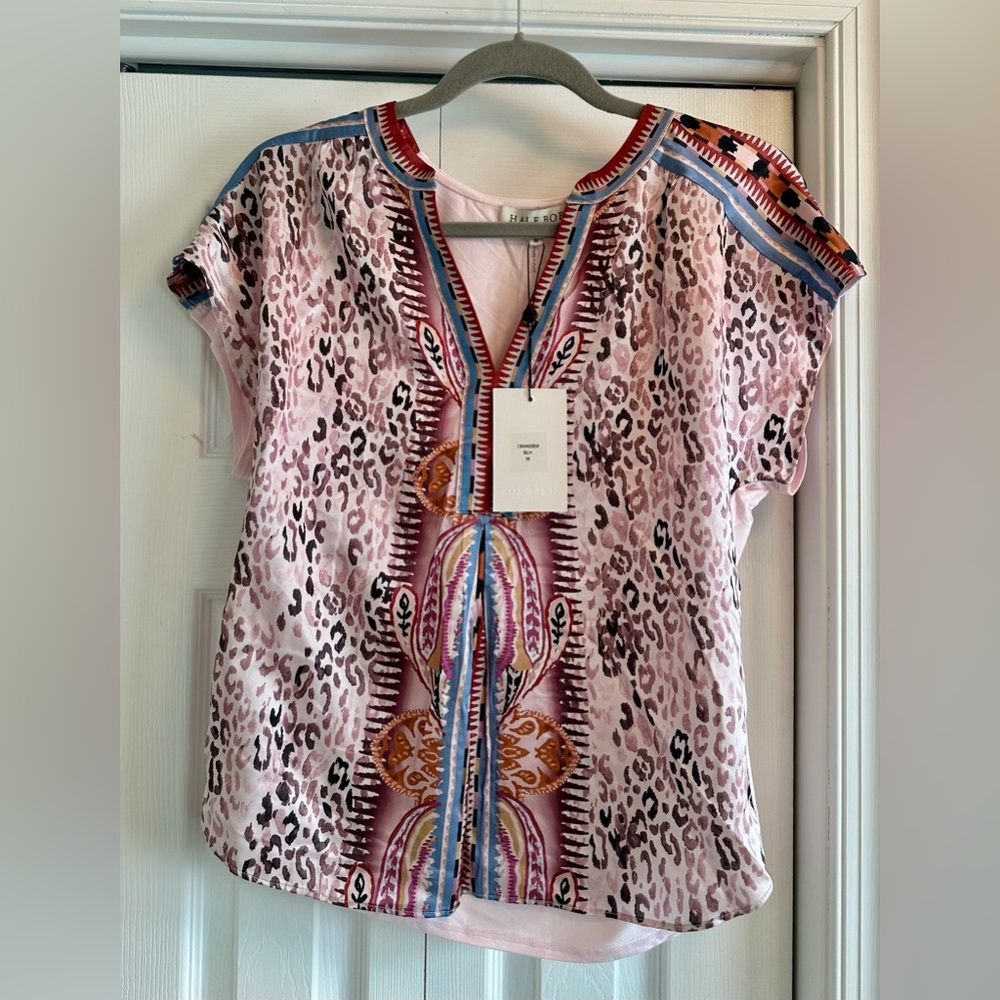 Hale Bob Silk/viscose Women's multicolor Shirt size M